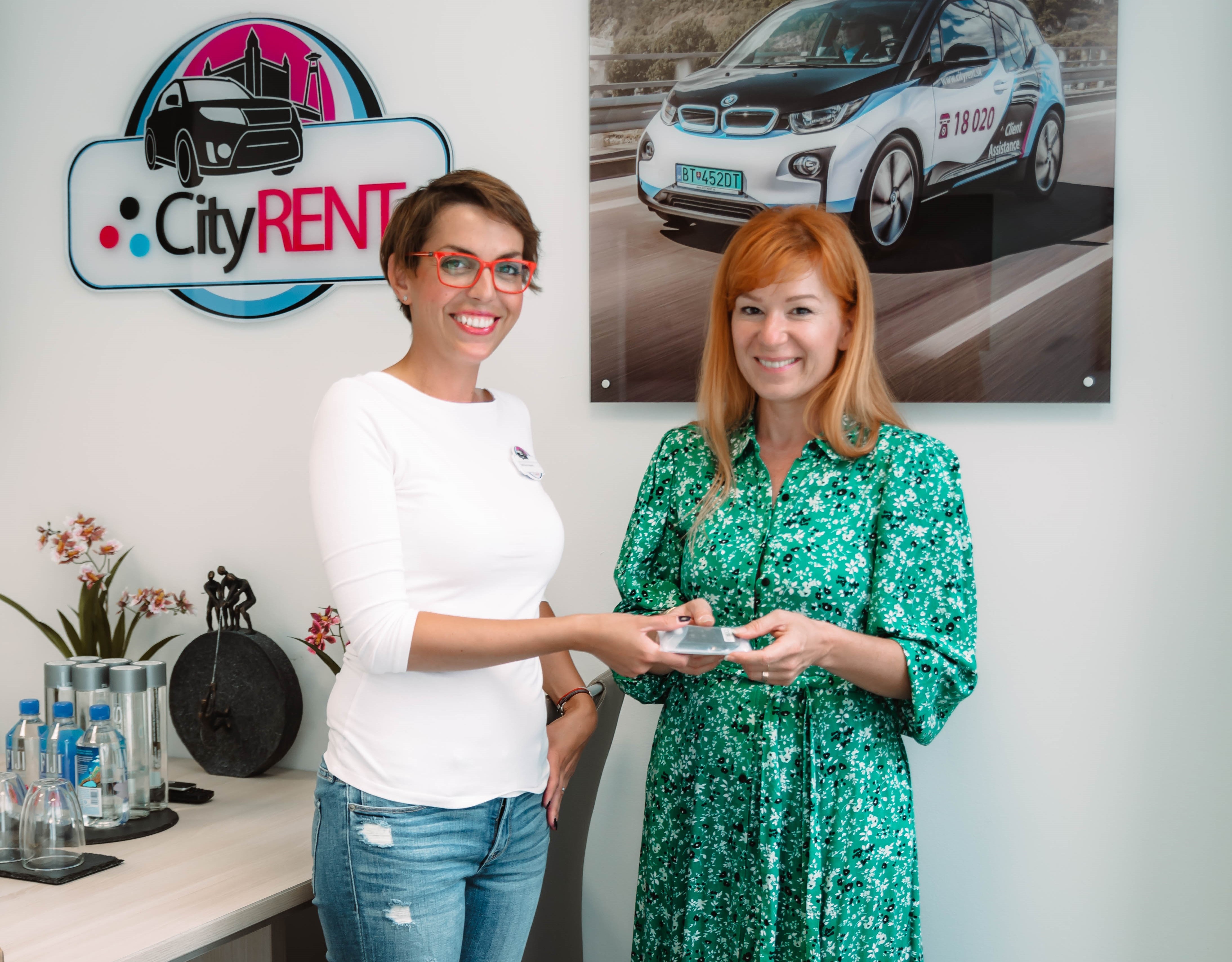 Helena Krajčiová náhradné auto CityRENT